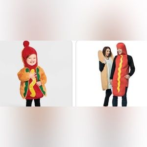 Hot Dog Bun Costume Bundle
